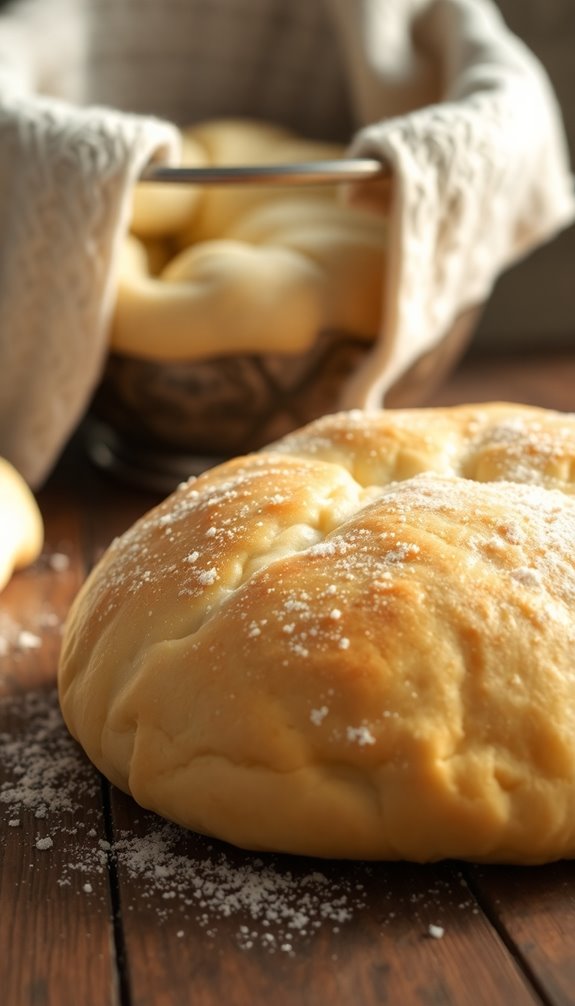 warm dough rise patiently