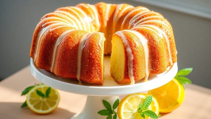 zesty lemon poppyseed cake