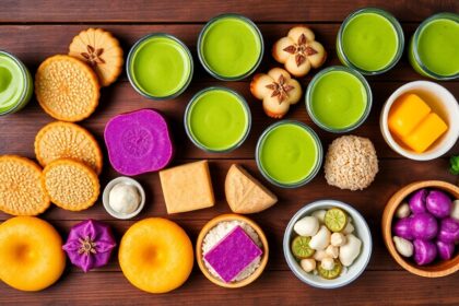 asian inspired desserts collection