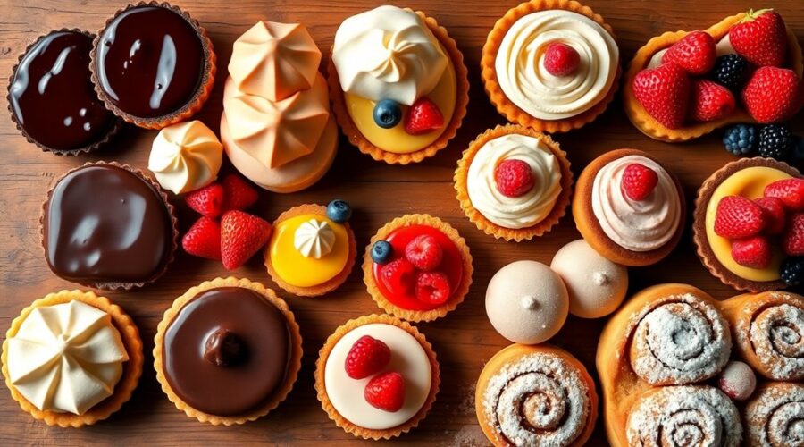 baking recipes for desserts