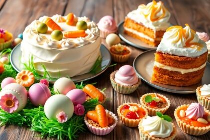 beautiful easter brunch desserts