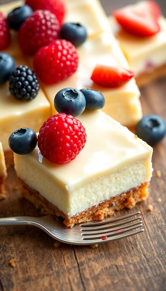 berry cheesecake dessert bars