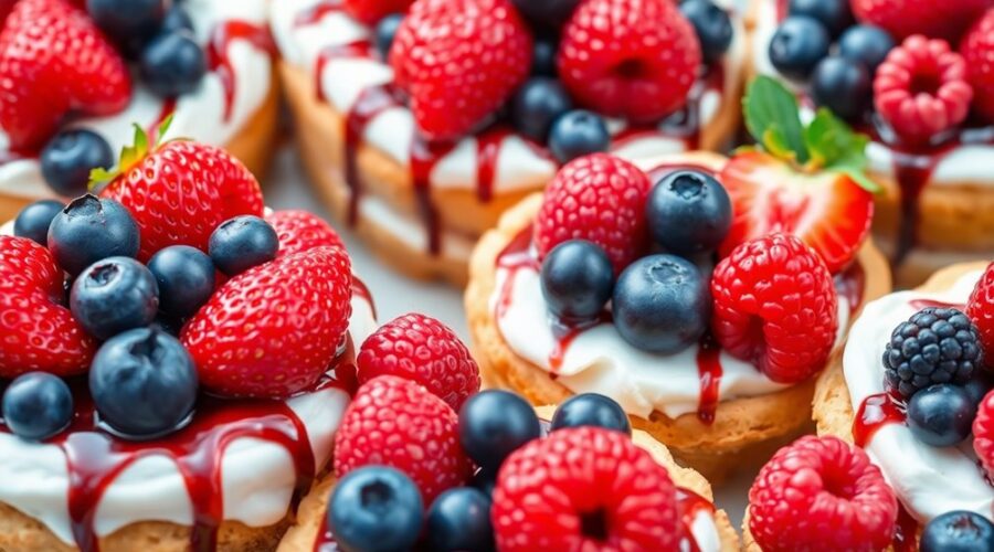 berry filled flavorful desserts