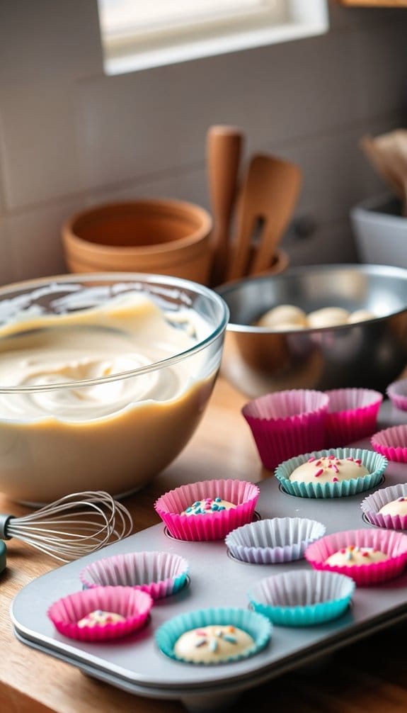 cake batter vs cupcake batter