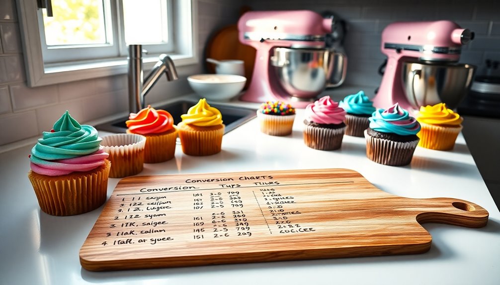 cake to cupcake conversion