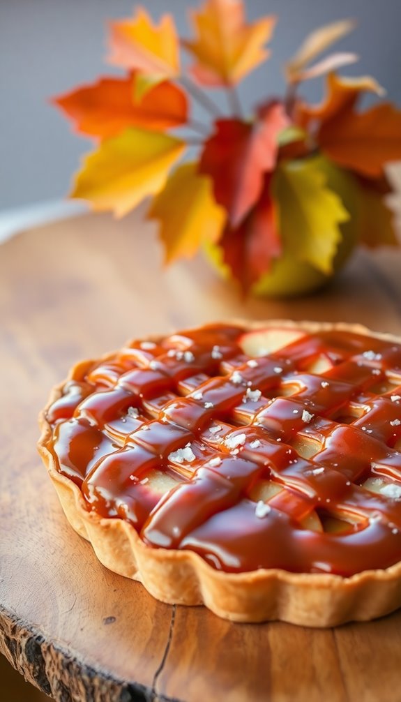 caramel apple tart delight