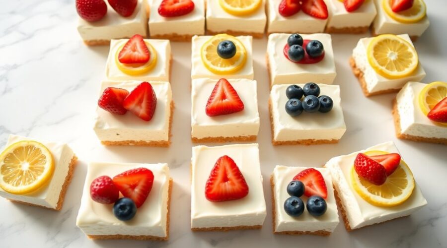 cheesecake bars made easy