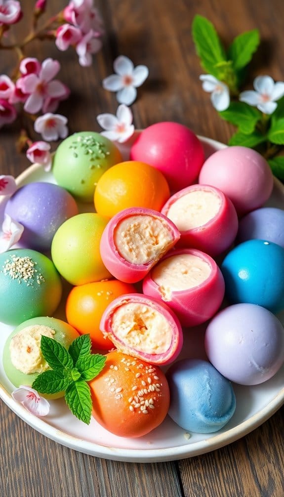 chewy mochi ice cream delights