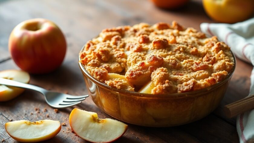 classic apple crumble recipe