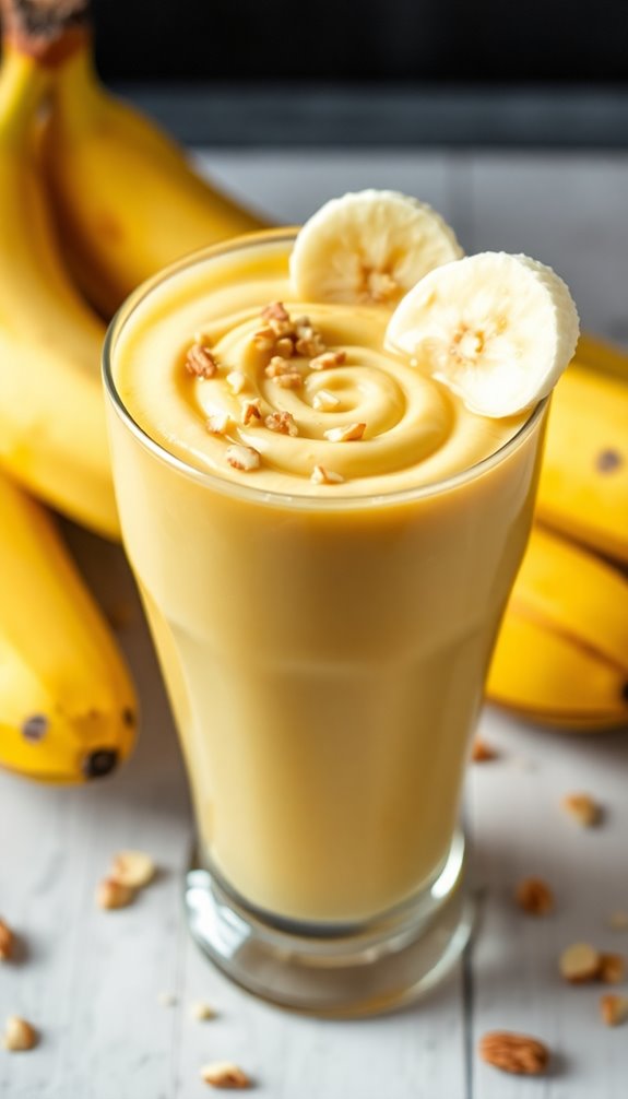 creamy banana smoothie recipe