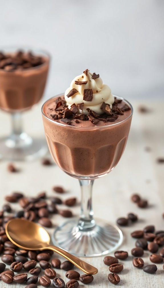 creamy mocha dessert indulgence