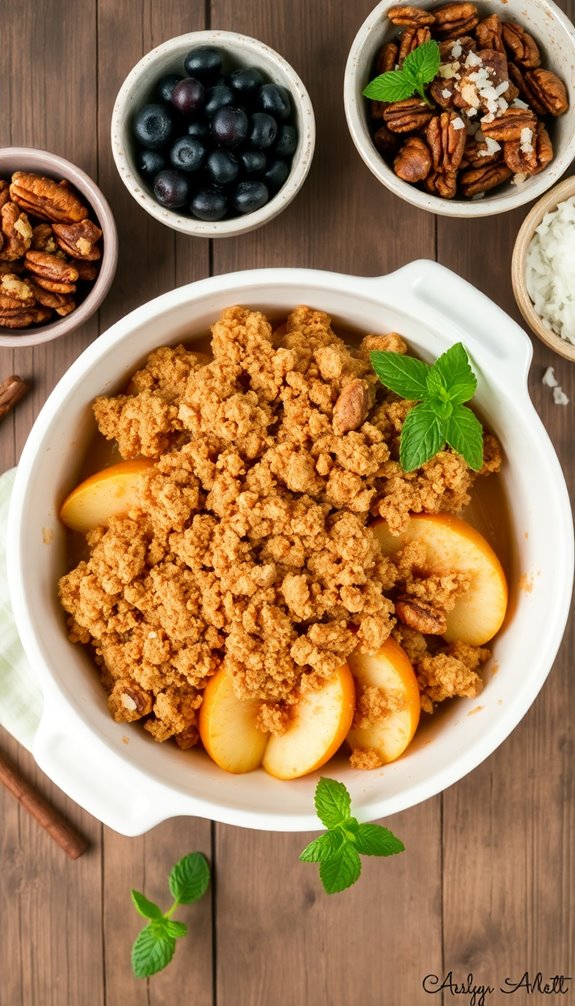 creative apple crumble variations