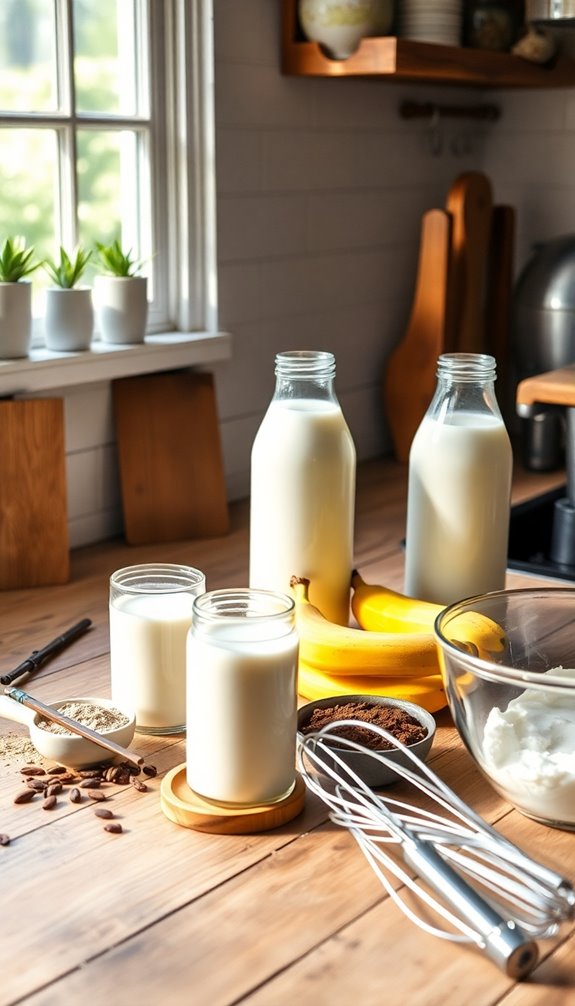 dairy free milk alternatives options