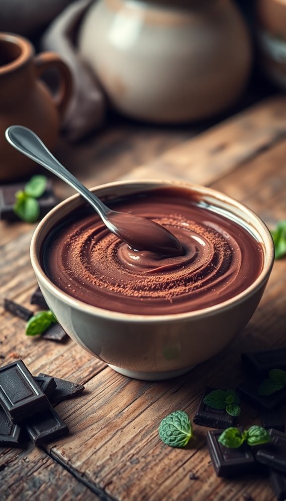 decadent chocolate custard delight