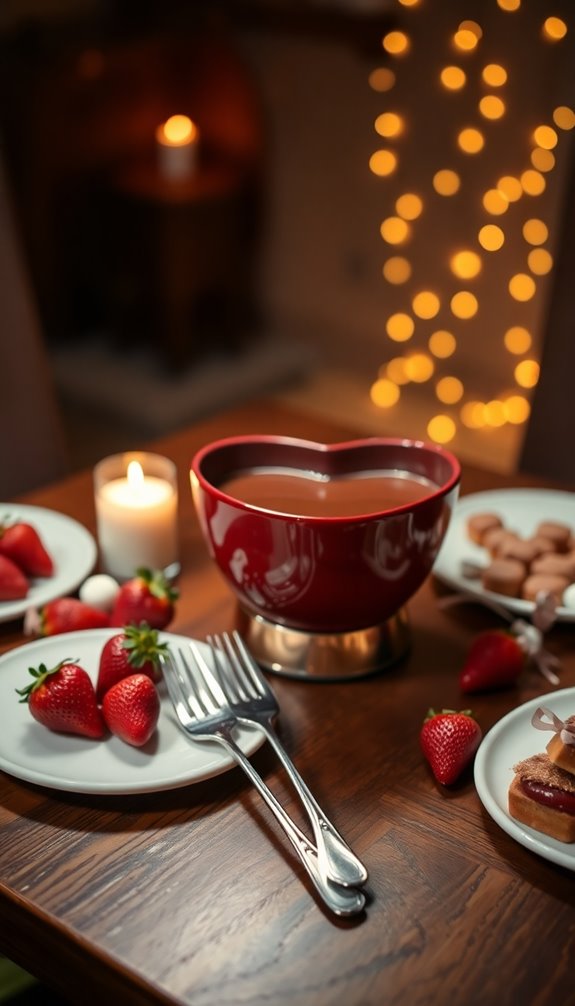 decadent chocolate fondue experience