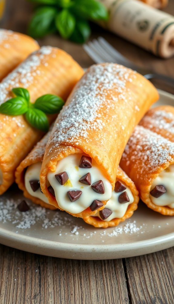 delicious cannoli dessert history
