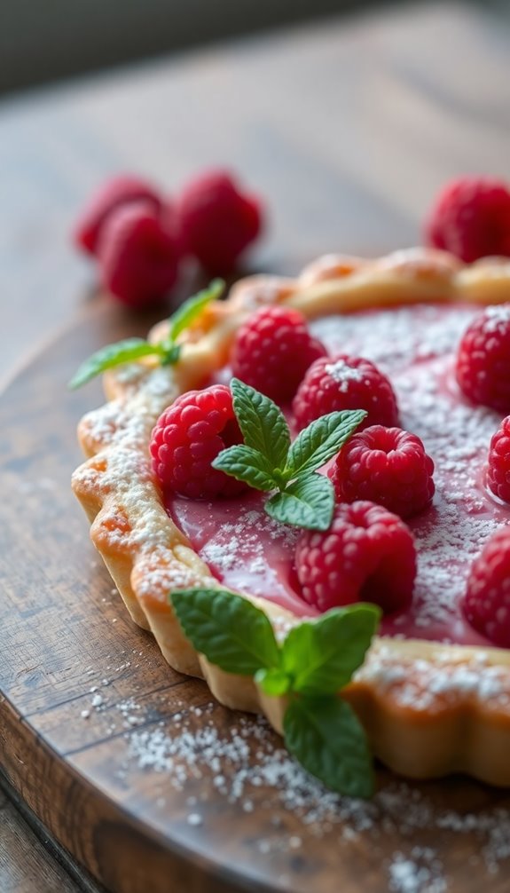 delightful raspberry tart recipe