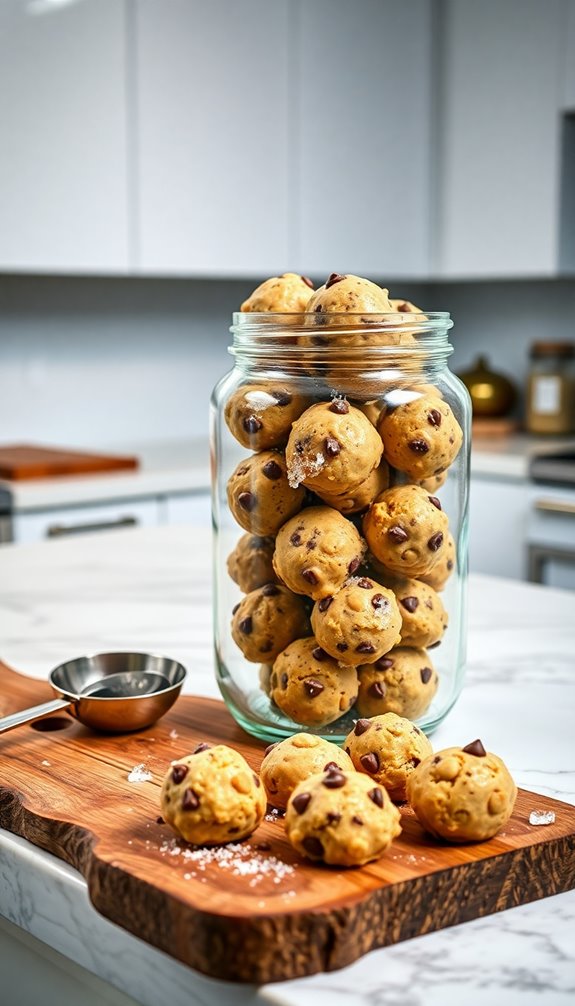 easy customizable cookie dough bites