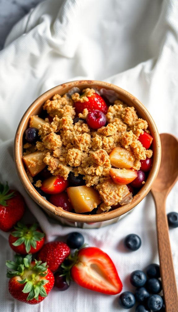 easy fruit crisp recipe