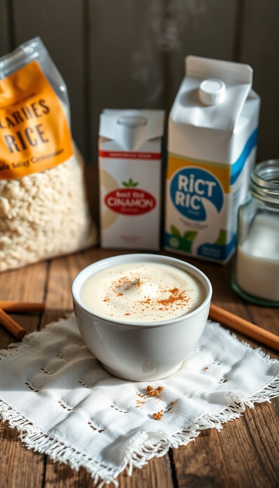 easy homemade rice pudding