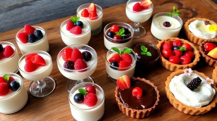 easy no mixer desserts
