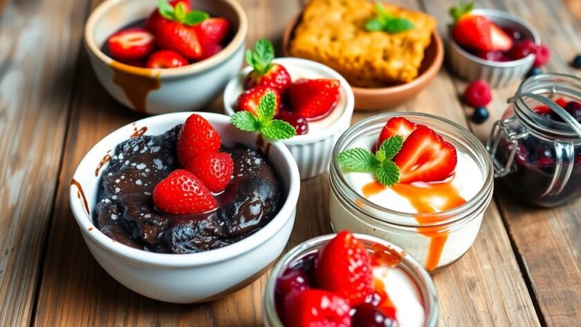 easy one bowl desserts