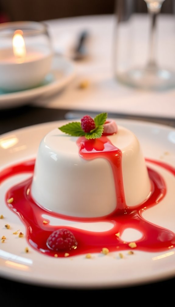 elegant customizable creamy dessert