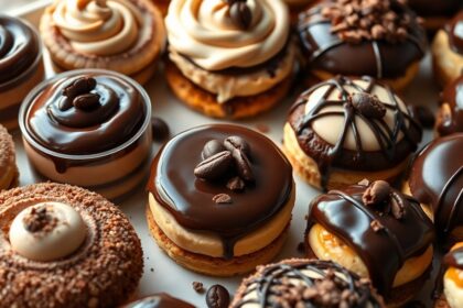 espresso and mocha desserts