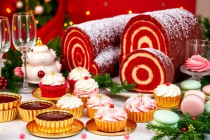 festive show stopping holiday desserts