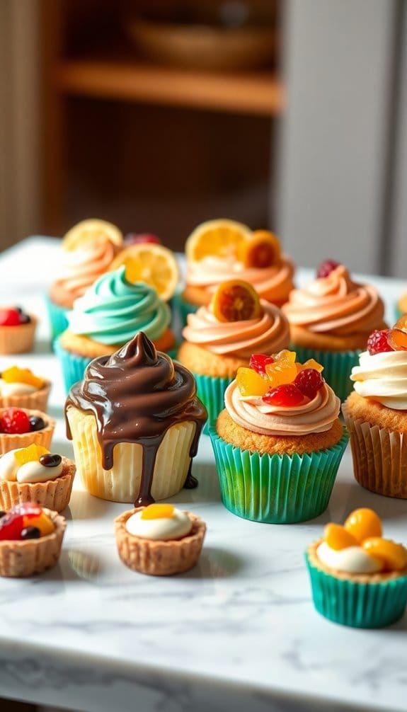 flavorful mini cake creations