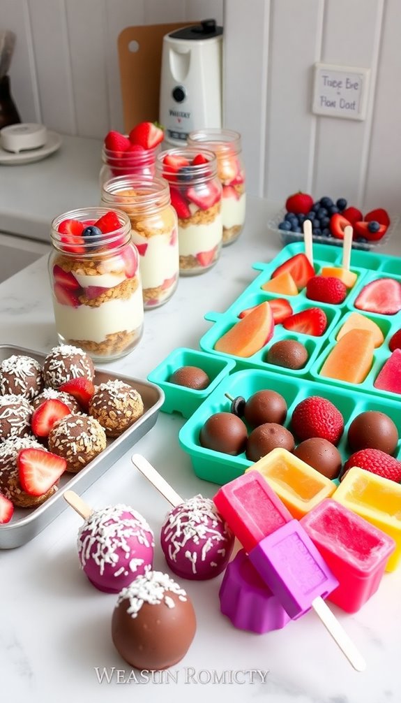 freezer friendly dessert meal prep