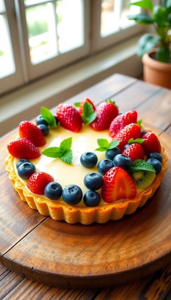 fresh fruit tart delight