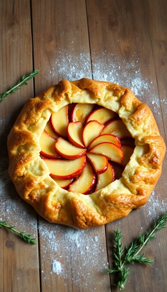 fresh ingredients elevate galette