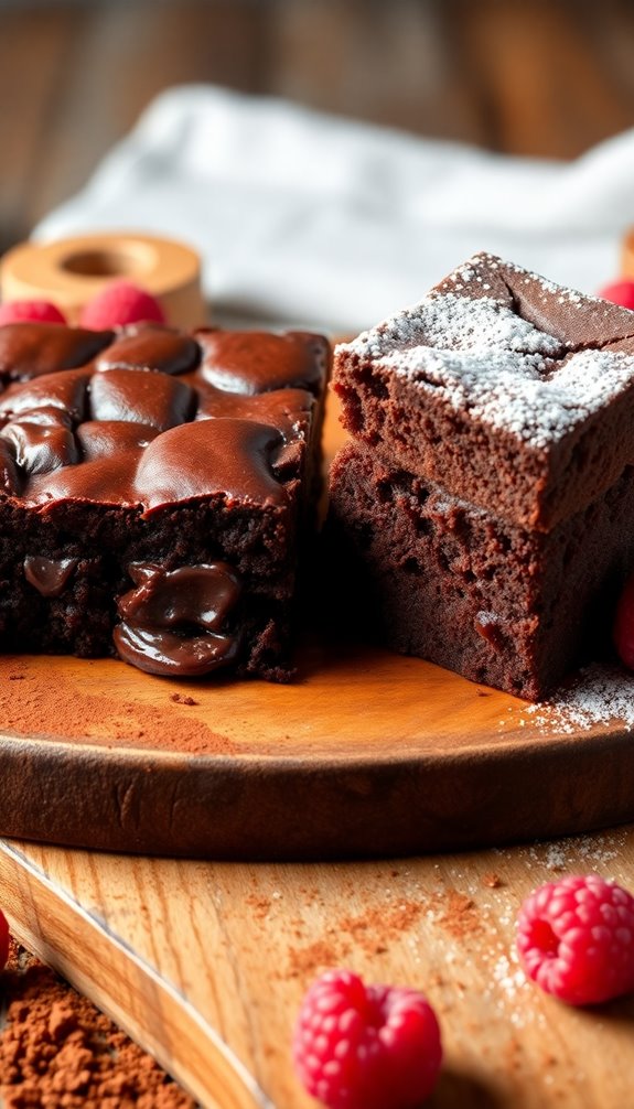 fudgy versus cake like brownies