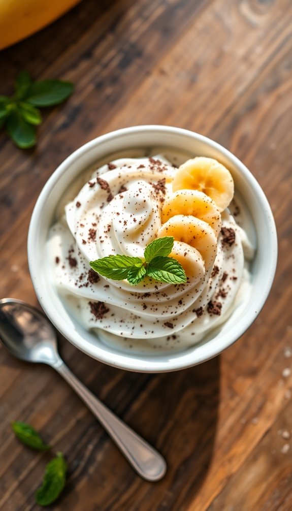 guilt free banana nice cream