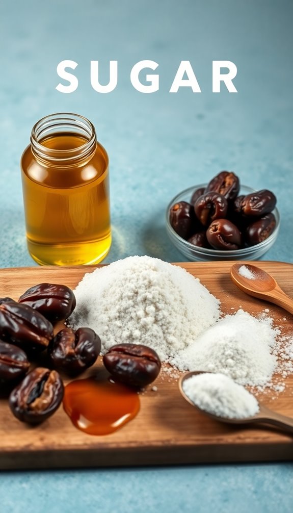 healthier baking sweeteners alternatives