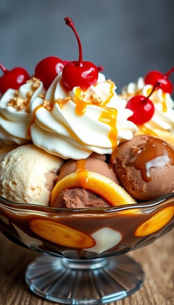 indulgent banana split transformation