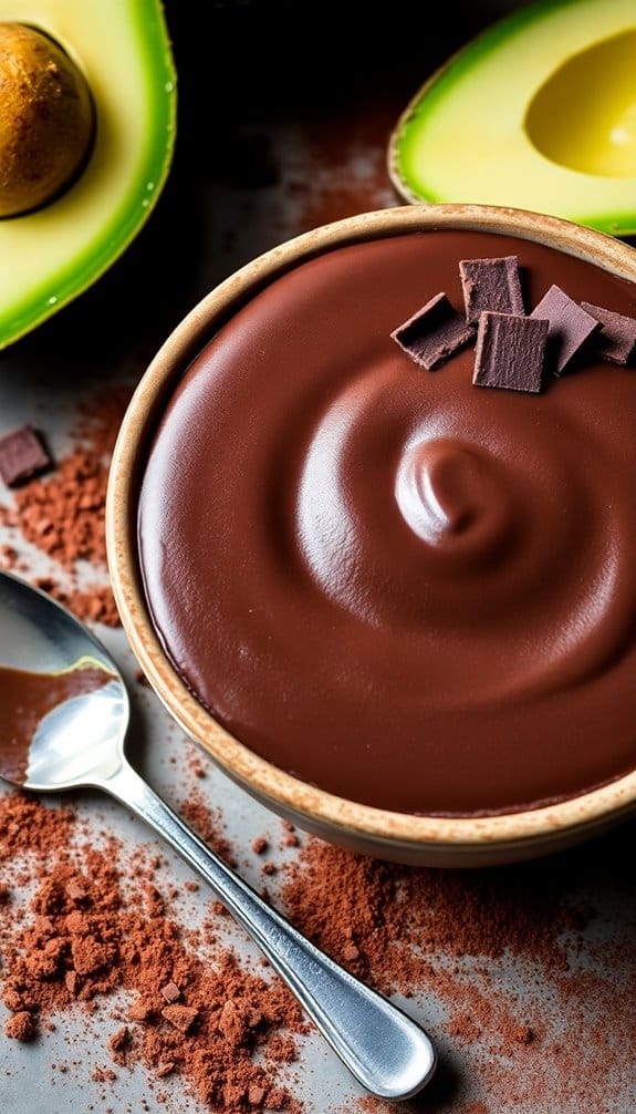 indulgent nutritious chocolate pudding