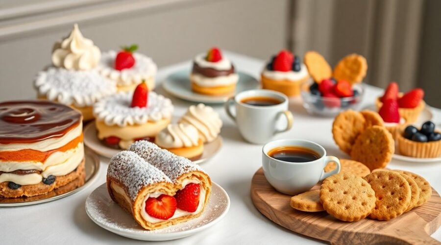 italian desserts for pasta