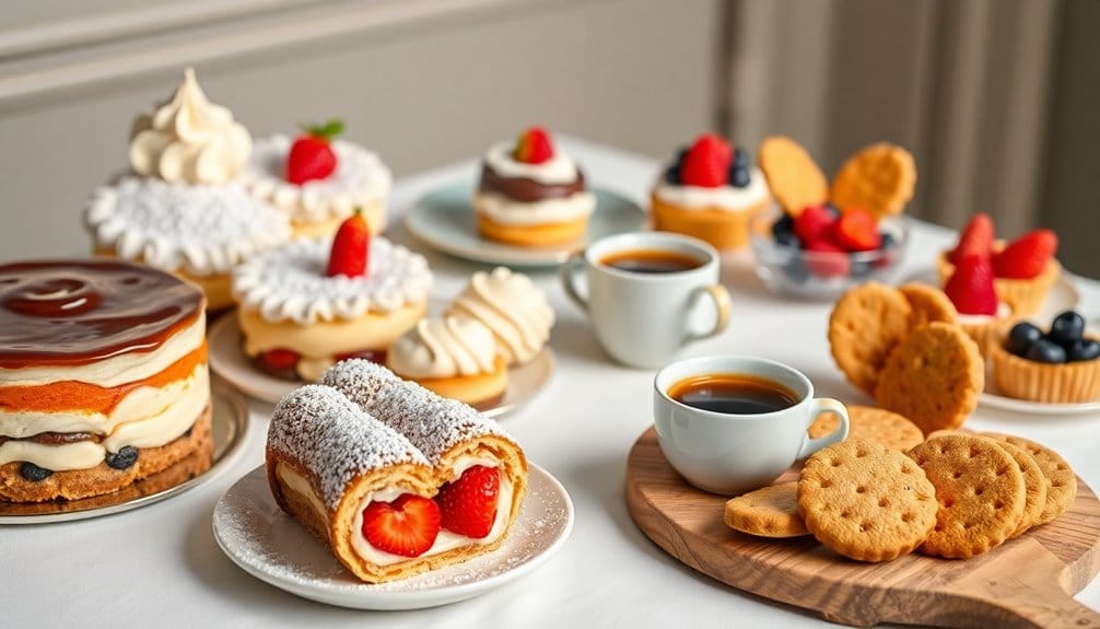 italian desserts for pasta