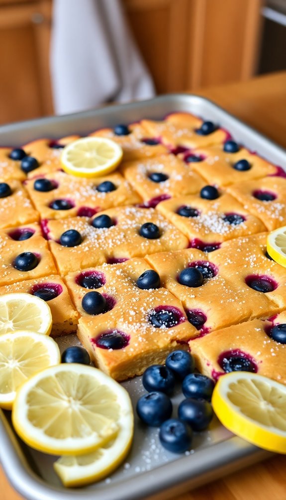 lemon blueberry dessert bars