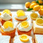 lemon flavored sunny desserts