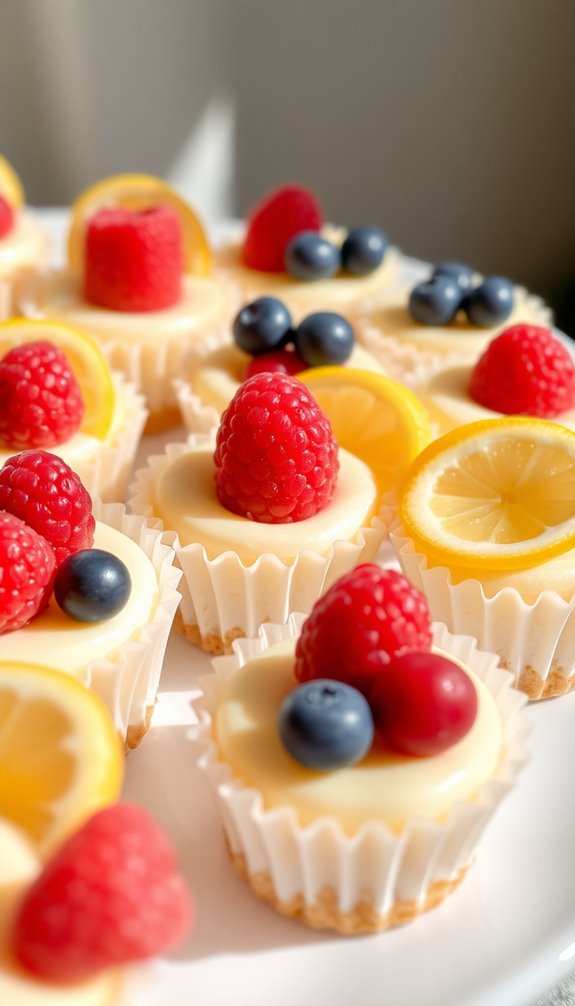 mini cheesecakes guilt free indulgence