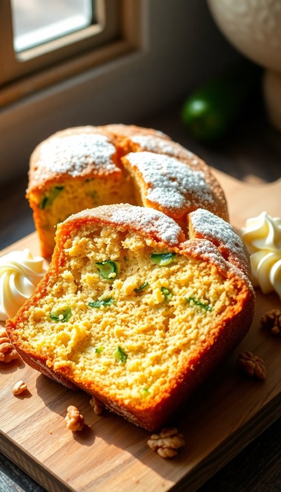 moist flavorful zucchini cake