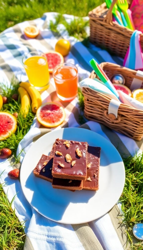 no bake chocolate peanut butter bars