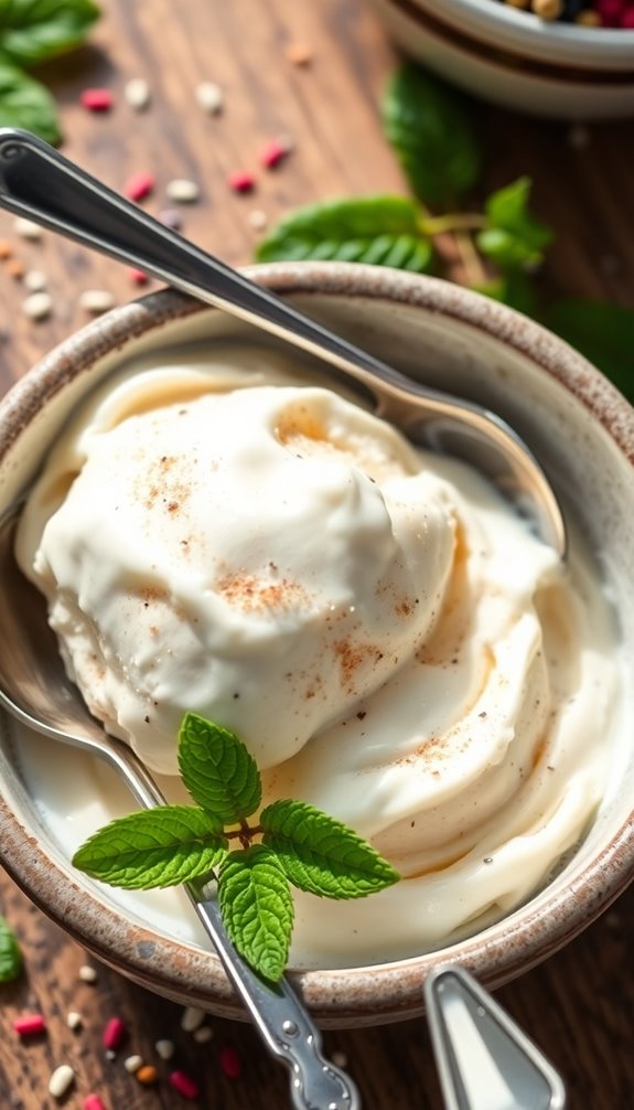 no churn vanilla ice cream