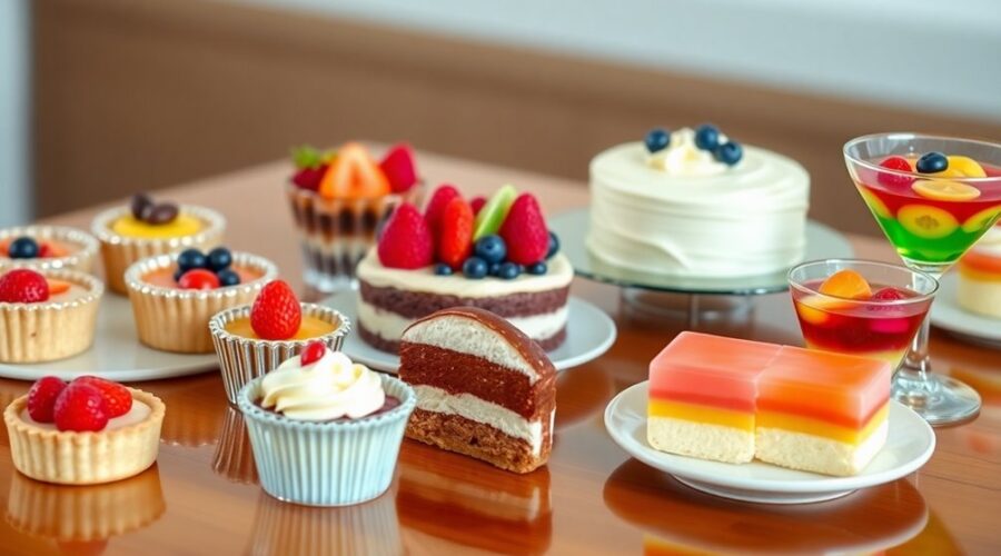 nut free dessert options