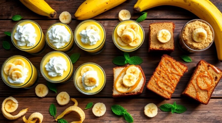 overripe banana dessert ideas