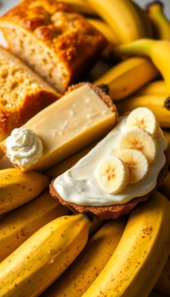 overripe bananas enhance desserts