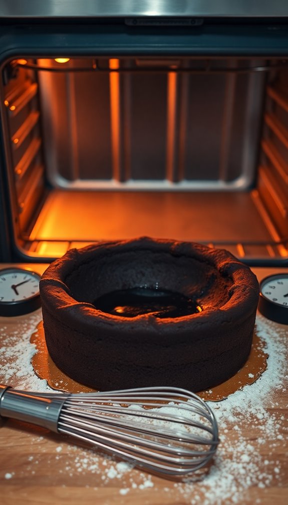 preheating ensures even baking